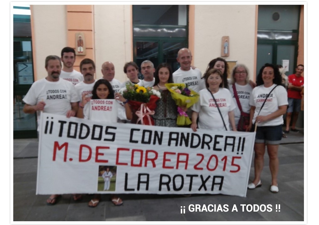 Andrea Izurdiaga, regresa del Mundial sin medalla